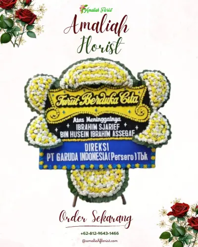 Papan Bunga Duka di Bondongan