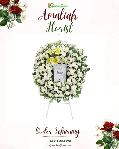 Krans Bunga Duka Cita di Bondongan
